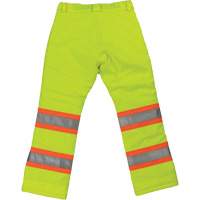 Women’s Insulated Flex Safety Pant, Polyester, X-Small, High Visibility Lime-Yellow SHI905 | NTL Industrial