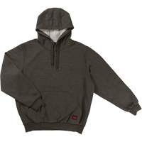 Water Repellent Fleece Pullover Hoodie, Men's, Small, Grey NTL Industrial