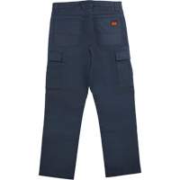 WP100 Work Pants, Cotton/Spandex, Navy Blue, Size 0, 30 Inseam SHJ118 | NTL Industrial