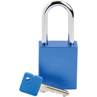 Cadenas de s&eacute;curit&eacute;, Cadenas de s&eacute;curit&eacute;, Cl&eacute;s diff&eacute;rentes, Aluminium, Largeur de 1-1/2" NTL Industrial