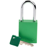 Cadenas de s&eacute;curit&eacute;, Cadenas de s&eacute;curit&eacute;, Cl&eacute;s diff&eacute;rentes, Aluminium, Largeur de 1-1/2" NTL Industrial