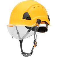 Fibre Metal Safety Helmet, Non-Vented, Ratchet, Yellow SHJ272 | NTL Industrial