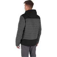 M12 Heated Quietshell Jacket with Battery, Men's, 2X-Large, Grey NTL Industrial