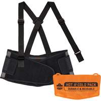 Proflex 1675 Back Support Brace with Cooling/Warming Pack, Spandex, X-Small SHJ462 | NTL Industrial