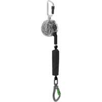 V-TEC ALTAKS Personal Fall Limiter-Cable, 10', Galvanized Steel, Swivel NTL Industrial