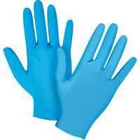 Emballages de gants jetables pour machine distributrice, Petit, Nitrile, 4,5 mils, Sans poudre, Bleu, Classe 2 NTL Industrial