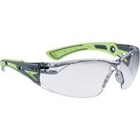 Rush+ Safety Glasses, Clear Lens, Anti-Fog/Anti-Scratch Coating SHK038 | NTL Industrial