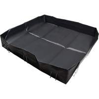 Wire Bracket Berm, 268 US gal. Capacity, 6' W x 8' L x 12" H, L-Bracket NTL Industrial