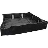 Berme repliable, Capacit&eacute; 538,5 gal. US, 12' la x 12' lo x 6" h, Support &agrave; encliqueter NTL Industrial