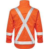 Veste aviateur d'&eacute;t&eacute; Skyline UltraSoft 7 oz., Petit, Orange haute visibilit&eacute; NTL Industrial