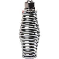 Heavy-Duty Safety Whip, Threaded Mount, 5' High, Orange with Reflective X NTL Industrial