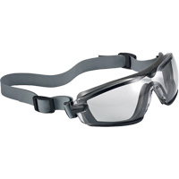 Cobra TPR Compact Safety Goggles, Clear Lens, Anti-Fog/Anti-Scratch, Closed Vent NTL Industrial
