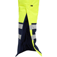Salopette pour le froid extr&ecirc;me Bisley, Polyester, Petit, Jaune lime haute visibilit&eacute; NTL Industrial