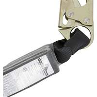 SA-5200-2.5 Shock Absorbing Lanyard, 2.5', Snap Hook Center, Snap Hook Leg Ends, Polyester NTL Industrial