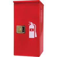 Heavy-Duty Outdoor Fire Extinguisher Cabinet, 14" W x 28" H x 10" D NTL Industrial