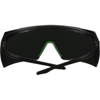 SecureFit 3700 Series Safety Glasses SF3750AS-BLK, Grey/IR 5.0 Lens, Anti-Scratch, ANSI Z87+/Meets/Exceeds CSA Z94.3 NTL Industrial