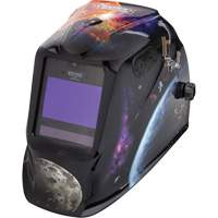 VIKING 2450 ADV Series Intergalactic Helmet, 3.82" L x 2.44" W View Area, 5 - 13 Shade Range NTL Industrial