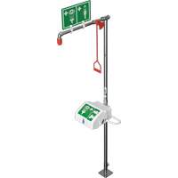 Combination Shower with Closed ABS Bowl & Top Inlet, Pedestal NTL Industrial