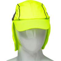 Cooling Hat with Neck Shade, Hi-Vis Lime NTL Industrial