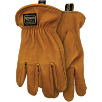 Gants r&eacute;sistants &agrave; la coupe The Duke 597CR, Taille Moyen, Enveloppe en Cuir de vache/Para-aramide/Polyester/Acier inoxydable, ASTM ANSI niveau A5 NTL Industrial