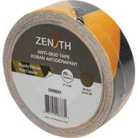 Anti-Skid Tape, 2" x 60', Black & Yellow NTL Industrial
