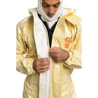 Tychem&reg; 6000 SFR Coverall, Size Small, Khaki NTL Industrial