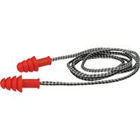 Bouchons d'oreilles r&eacute;utilisables en TPR de PIP, Avec cordon, Paire - Boîte pour vente au d&eacute;tail, 27 dB NRR, Taille unique NTL Industrial
