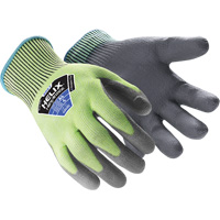 Helix&reg; 2057 Abrasion- & Cut-Resistant Gloves, Size 6/X-Small, 13 Gauge, Polyurethane Coated, HPPE Shell, ASTM ANSI Level A4/EN 388 Level C NTL Industrial