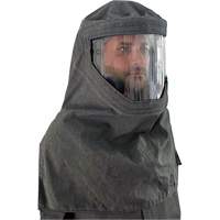 CoreMAX FR Chemical Splash Hood, Grey NTL Industrial