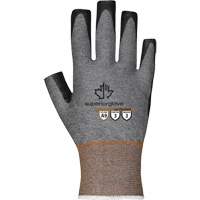 Ultra-Thin Open-Finger Gloves, 5, 21 Gauge, Nitrile Coated, ASTM ANSI Level A9 NTL Industrial