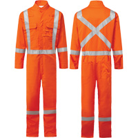 Combinaison FR Bizflame 88/12 Iona 7 oz. FR510, Taille 36, Orange NTL Industrial
