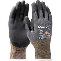 MaxiCut&reg; Ultra Seamless Knit Engineered Yarn Gloves, X-Small, 15 Gauge, Nitrile Coated, ASTM ANSI Level A5/EN 388 Level 3 NTL Industrial