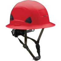 Casque Fibre Metal de style escalade avec bordure compl&egrave;te, R&eacute;pond aux normes CSA type 2, Suspension Rochet, Non ventil&eacute; NTL Industrial