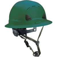 Casque Fibre Metal de style escalade avec bordure compl&egrave;te, R&eacute;pond aux normes CSA type 2, Suspension Rochet, Ventil&eacute; NTL Industrial