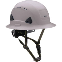 Casque Fibre Metal de style escalade avec bordure compl&egrave;te, R&eacute;pond aux normes CSA type 2, Suspension Rochet, Ventil&eacute; NTL Industrial