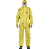 AlphaTec&reg; 2300 STANDARD Bound Model 147 Coveralls, Small, Yellow, Polyethylene Laminate/Polypropylene NTL Industrial