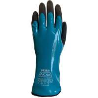 Food, Chemical, Cold & Cut Protection Gloves, Size 7, 12" L, PVC, Nylon Inner Lining NTL Industrial
