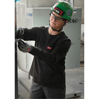 T-shirt &agrave; manches longues avec poches GRIDIRON, Femmes, T-petit, Bleu NTL Industrial