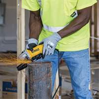 Gants de travail r&eacute;sistants &agrave; la coupe, compatibles avec &eacute;crans tactiles RWG566 AXIS, Taille T-petit, Calibre 18, Rev&ecirc;tement Polyur&eacute;thane, Enveloppe en Acier inoxydable/PEHP, ASTM ANSI niveau A5/EN 388 niveau E NTL Industrial