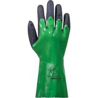 Gants r&eacute;sistants aux produits chimiques SolvStop, Taille 7, 12" lo, PVC NTL Industrial