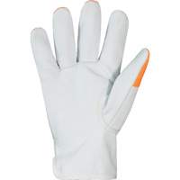 Gants haute visibilit&eacute; r&eacute;sistants &agrave; la coupe Endura Pro, Taille Petit, Enveloppe en Cuir de vache, ASTM ANSI niveau A6 NTL Industrial