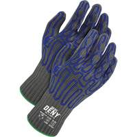 Deny&reg; Coated Cut-Resistant Food Contact Gloves, Size 8, 7 Gauge, Silicone Coated, HPPE Shell, ASTM ANSI Level A9/EN 388 Level F NTL Industrial