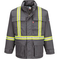 Parka dhiver isol&eacute;e 88/12 Bizflame, Gris, Petit NTL Industrial