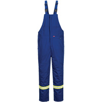Pantalon &agrave; bavette isol&eacute; 88/12 Bizflame, Coton/Nylon, Petit, Bleu NTL Industrial