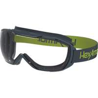 MX500 Safety Goggles, Clear Lens, Anti-Fog/Anti-Scratch, Indirect Vent NTL Industrial