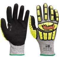 Cut and Impact-Resistant Gloves, Small, Synthetic Palm, Knit Wrist Cuff NTL Industrial