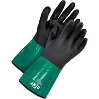 Chemical-Resistant Gloves with Cut-Resistant Lining, Size 6/X-Small, 12" L, PVC NTL Industrial