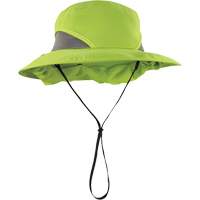 Chill-Its 8934 Ranger Hat with Neck Shade, Small/Medium, Hi-Vis Lime NTL Industrial
