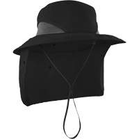 Chill-Its 8934 Ranger Hat with Neck Shade, Small/Medium, Black NTL Industrial