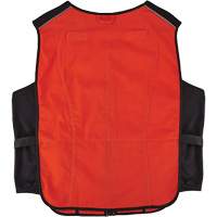 Veste de refroidissement &agrave; changement de phase l&eacute;g&egrave;re avec sachets de recharge Chill-Its 6260, Petit/Moyen, Orange NTL Industrial